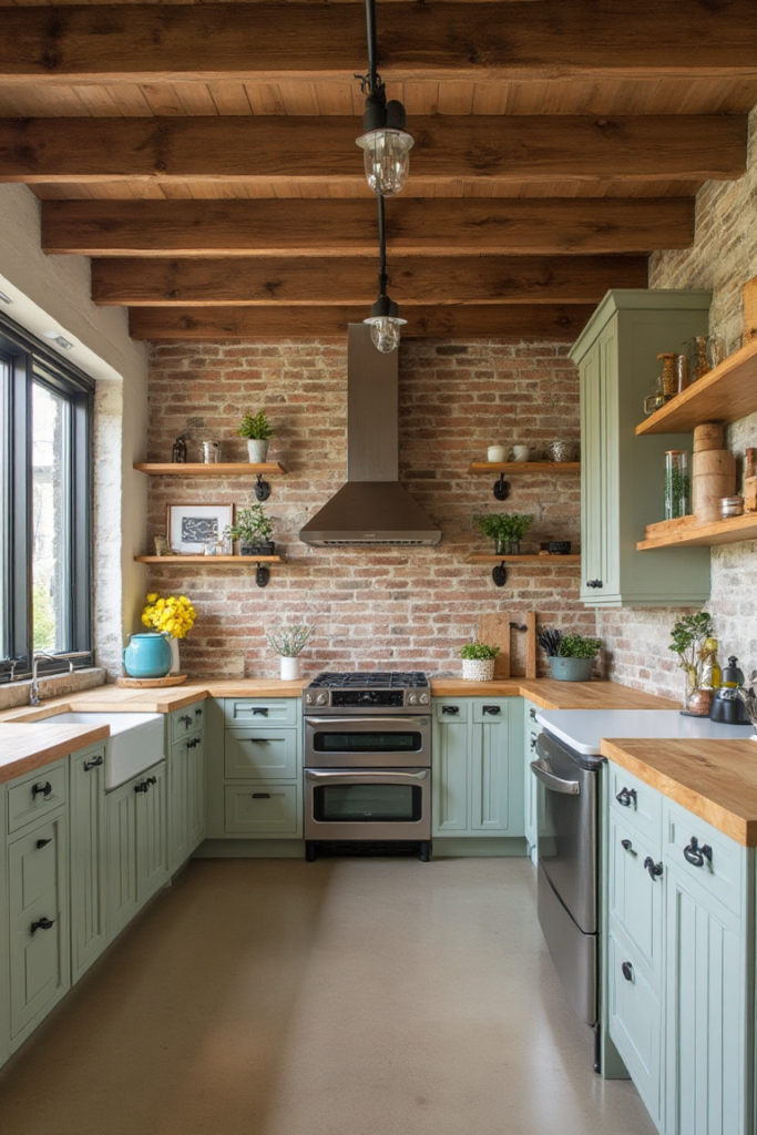 Mediterranean Rustic Kitchen Idea