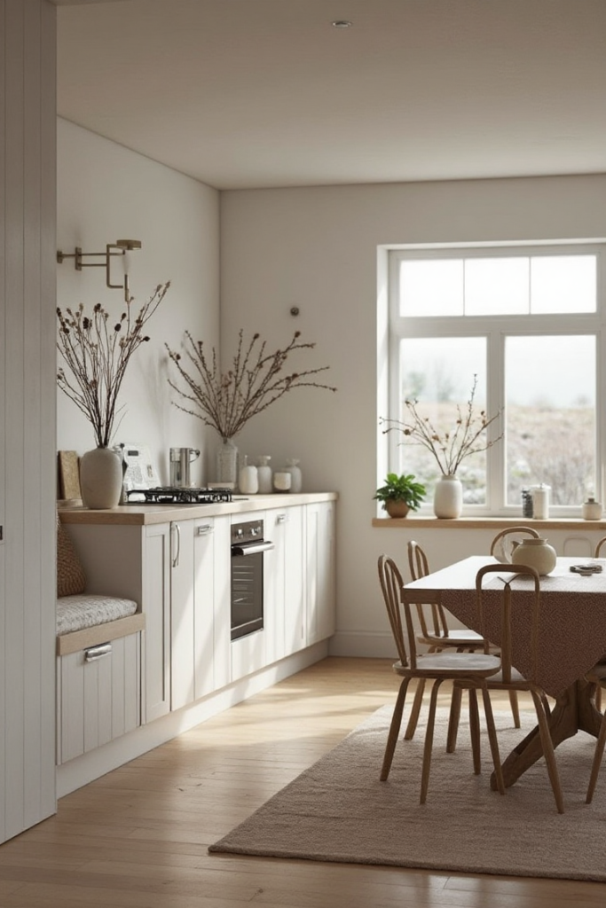Scandinavian Cottage Kitchen: Pure Simplicity
