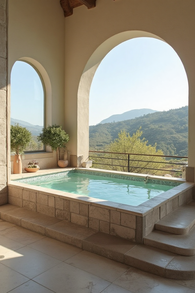 Tuscan-Inspired Soaking Spot