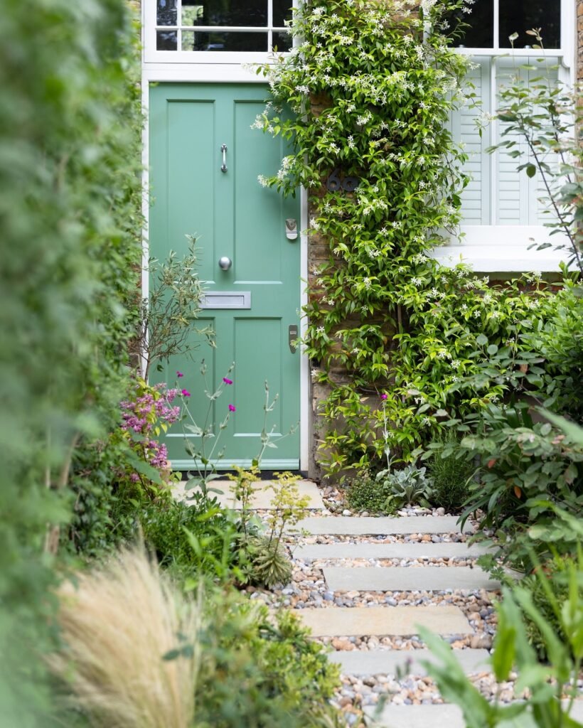 Front Yard Garden Design: Cottage Entry Path