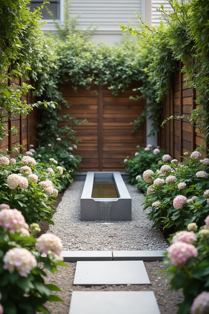 Tranquil Water Garden: Small Space Serenity
