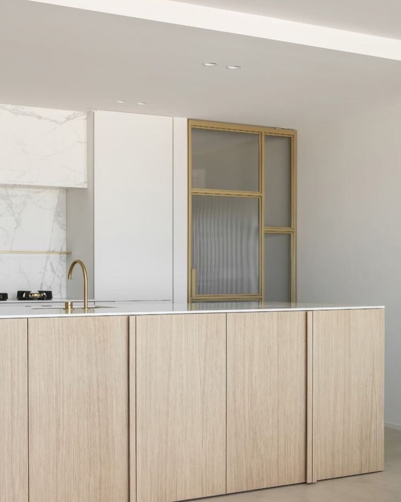 Luxe Minimalist Kitchen Details