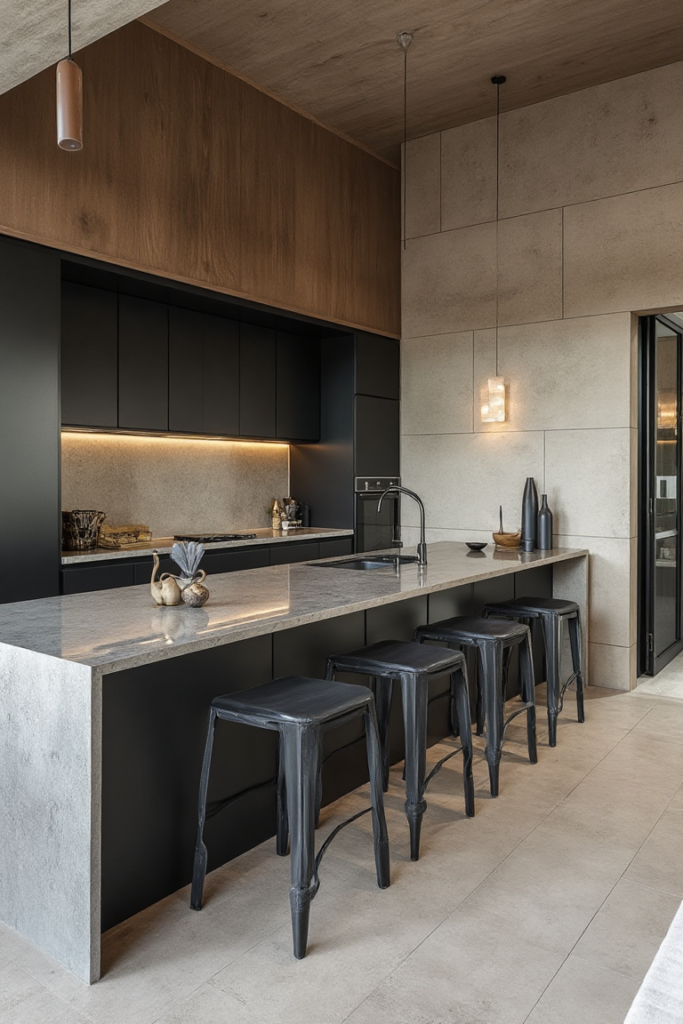 Nordic Kitchen: Monochromatic Sophistication