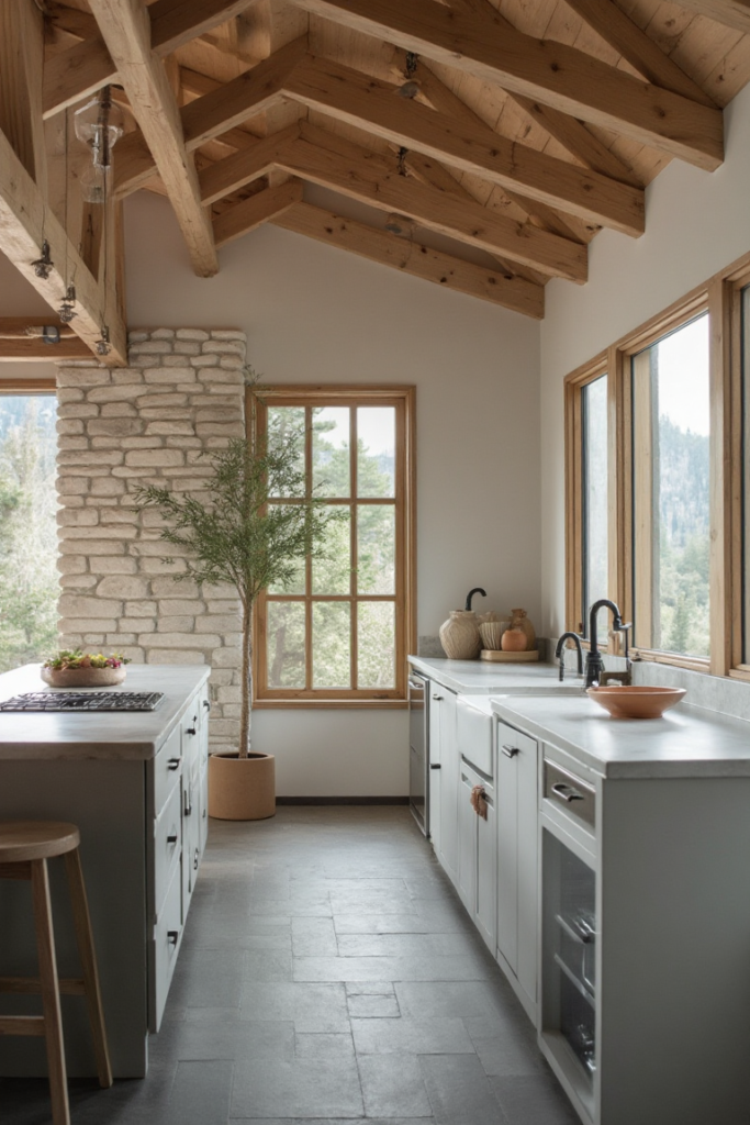 Scandinavian Kitchen: Rustic Meets Modern