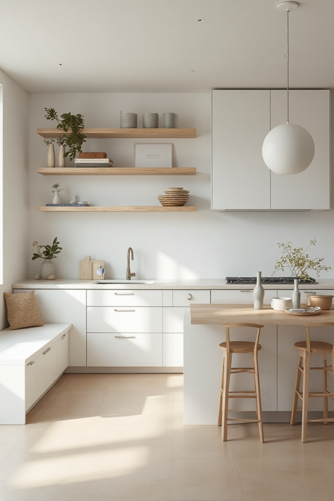Scandinavian White Kitchen Haven