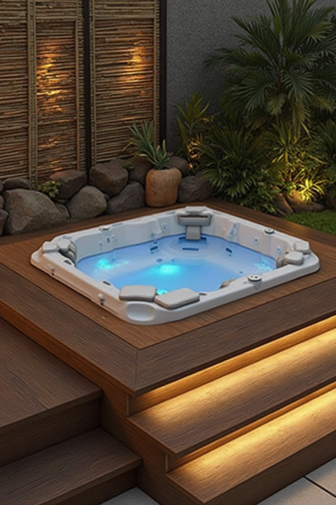 Soothing Semi-Enclosed Spa