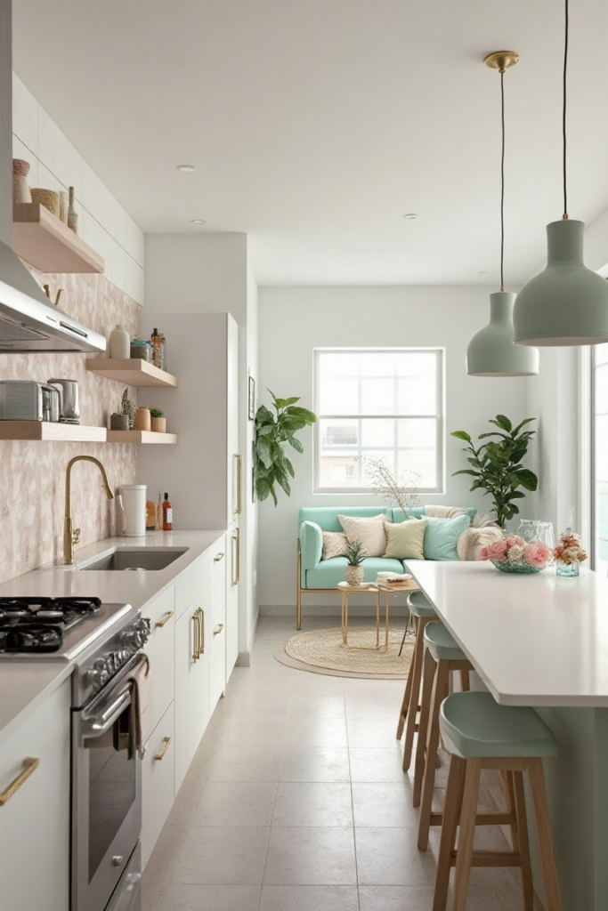 Serene Colors Refresh Rental Kitchens