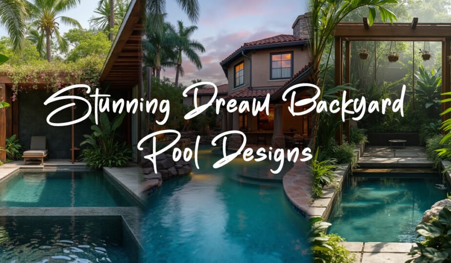 Stunning Dream Backyard Pool Designs