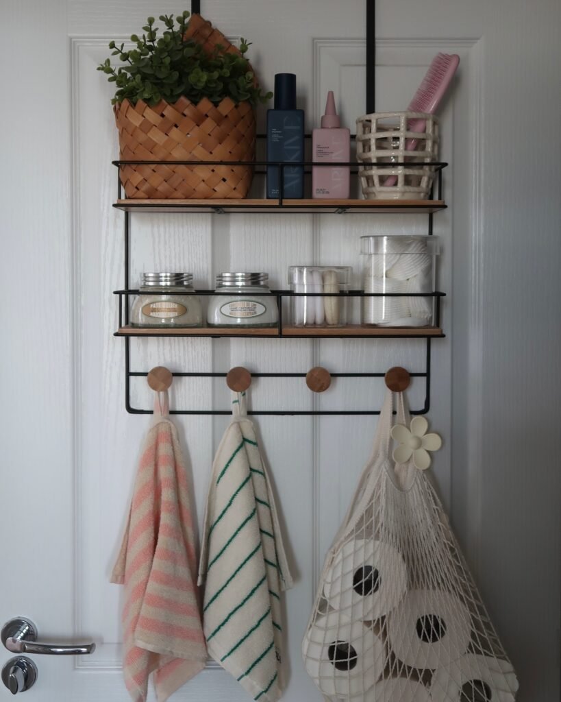 Modern Farmhouse Door-Mounted Organization