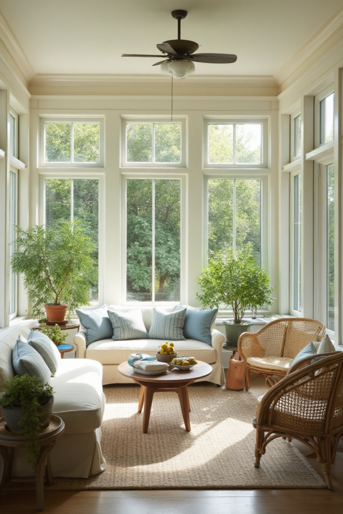 Sunlit Garden Room