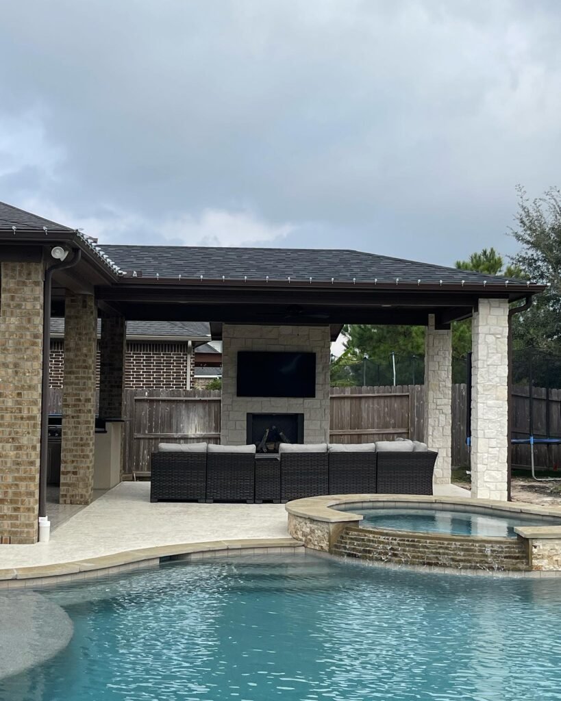 Poolside Entertainment Patio Extension