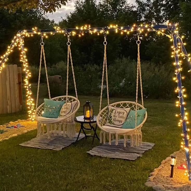 DIY Backyard Swing Paradise