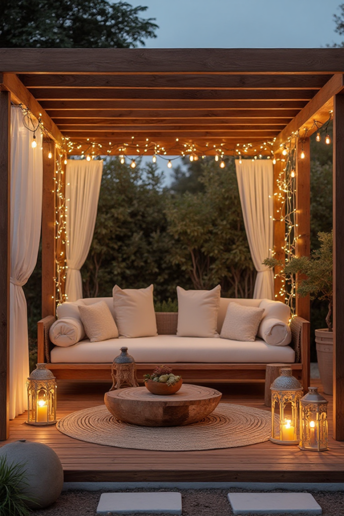 Twilight Pergola Lounge