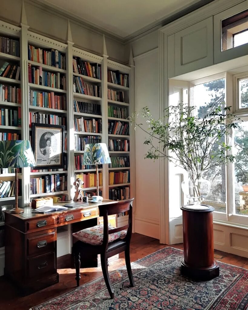 Home Study Rooms: Classic Writer's Corner