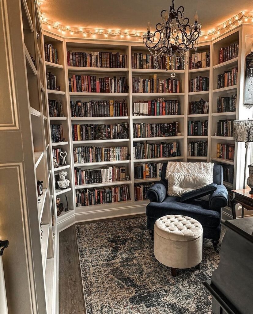 Dream Home Library: Romantic Reading Nook