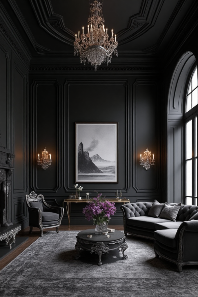 Monochromatic Gothic Grandeur