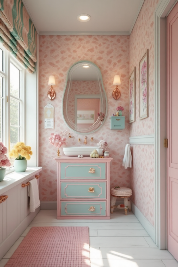 Sweet Dreams Powder Room