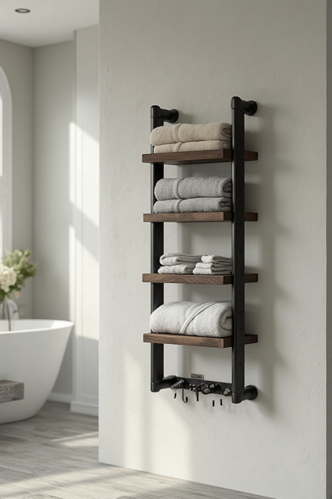 Industrial Modern Shelf System