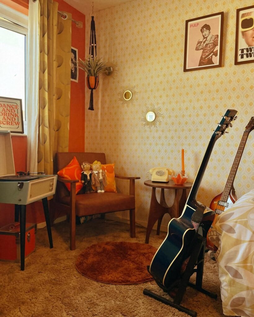 Retro Rock Room Retreat