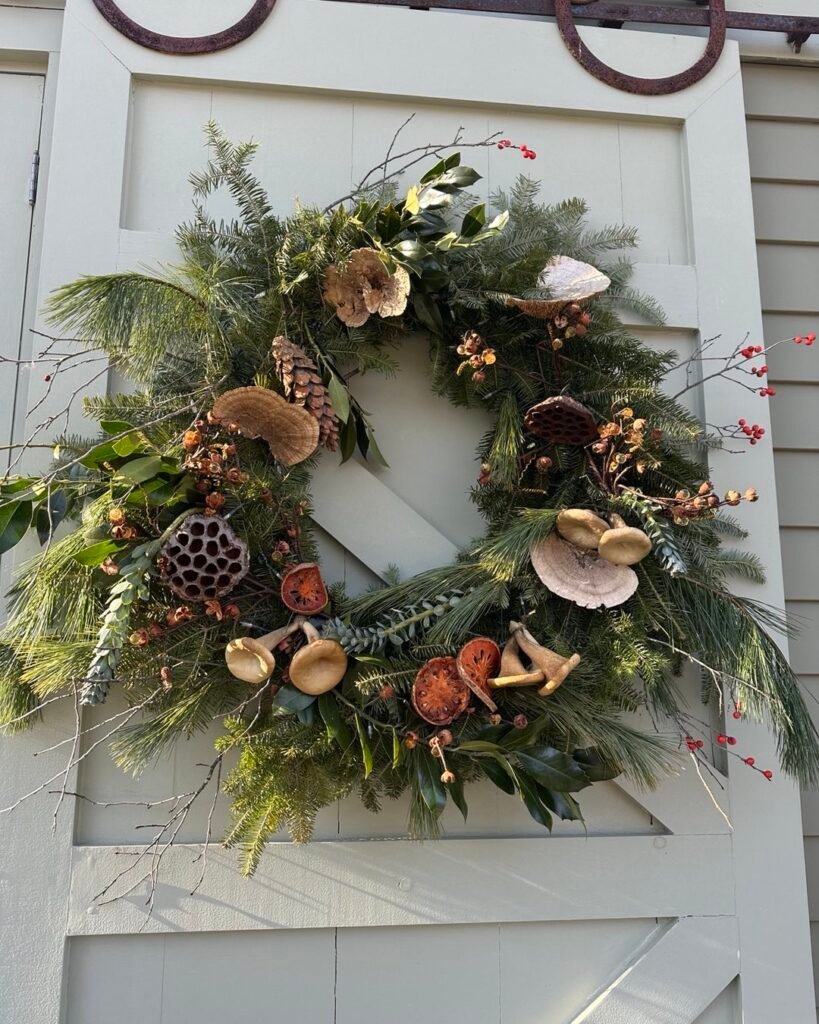 Woodland Inspired Spring Door Wreath