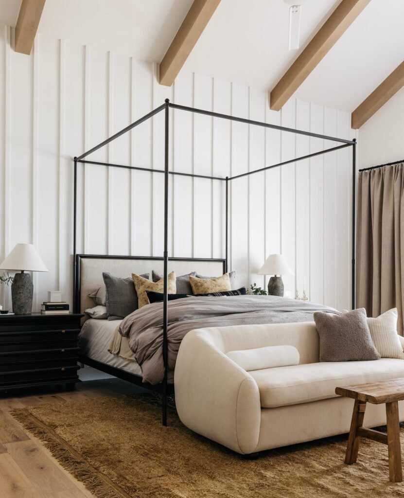 Minimalist Earth Inspired Bedroom