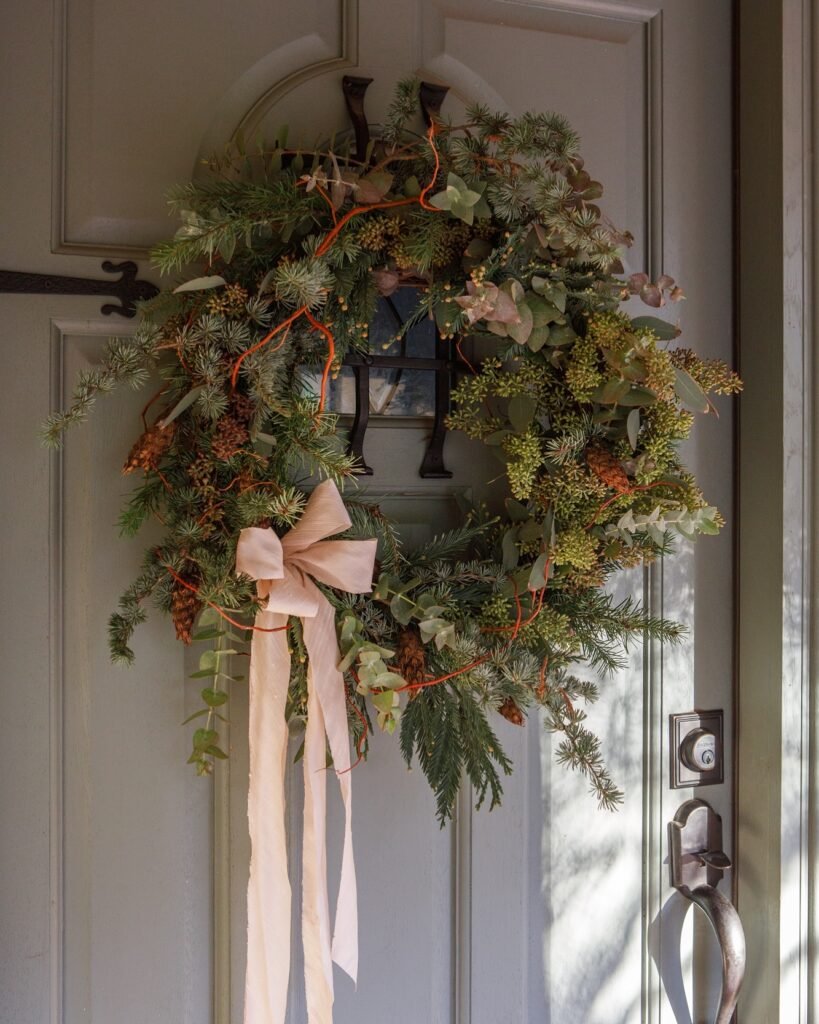 Transitional Winter-to-Spring Wreath