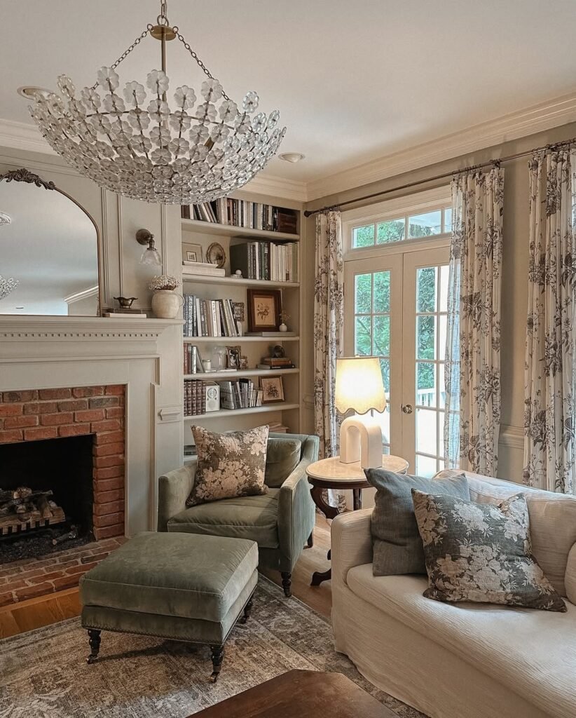 Old Money Home Decor: Cozy Library Nook