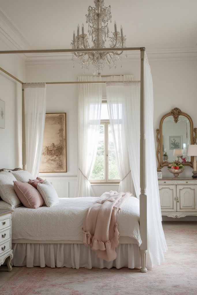 Graceful Canopy Bed