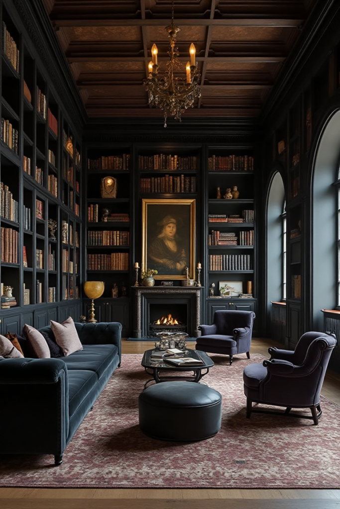 Gothic Library Retreat