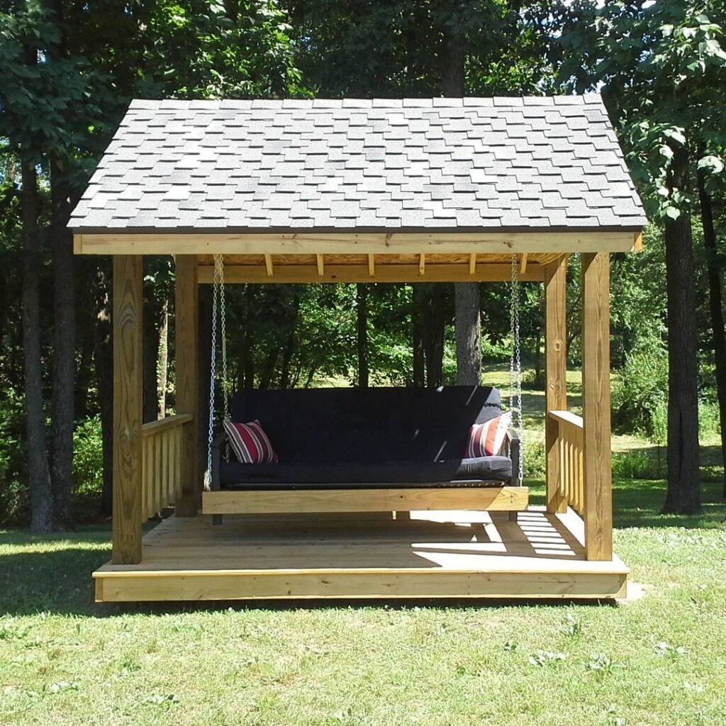 Classic Garden Swing Gazebo