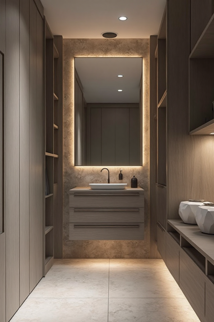 Add Walk In Closet to Bedroom with Vanity Station