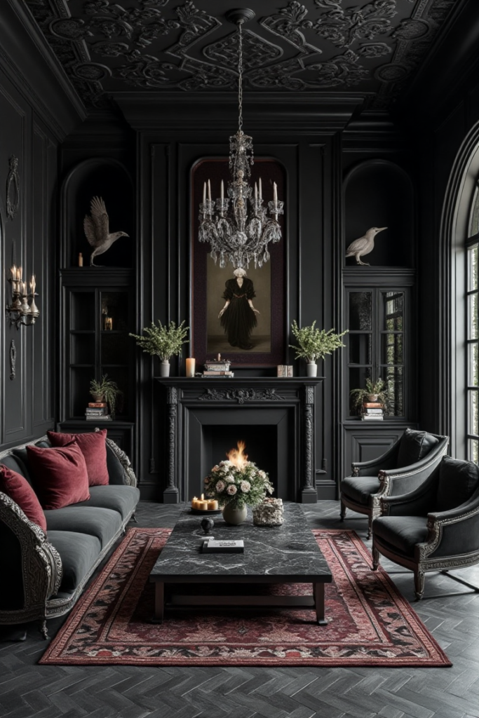 Victorian Gothic Salon