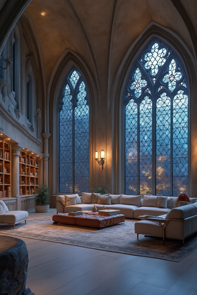 Dream Home Library: Gothic Revival Grandeur