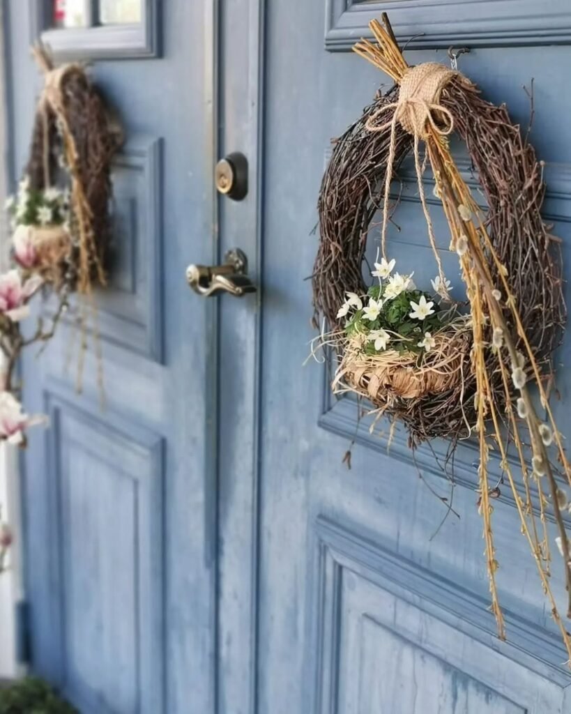 Minimalist Spring Farmhouse Wreath