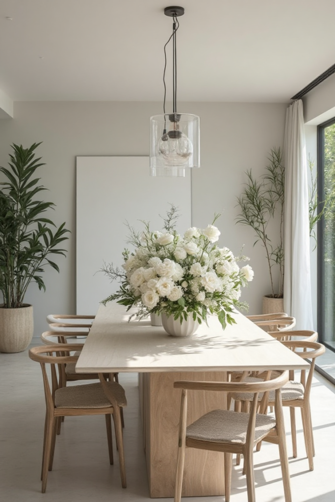Spring Table Decorations for Dining Room