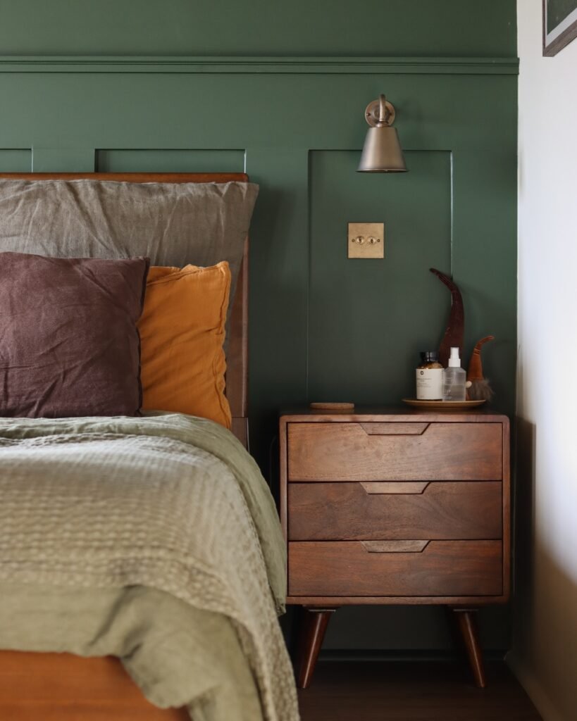 Modern Earthy Bedroom Wall Colors