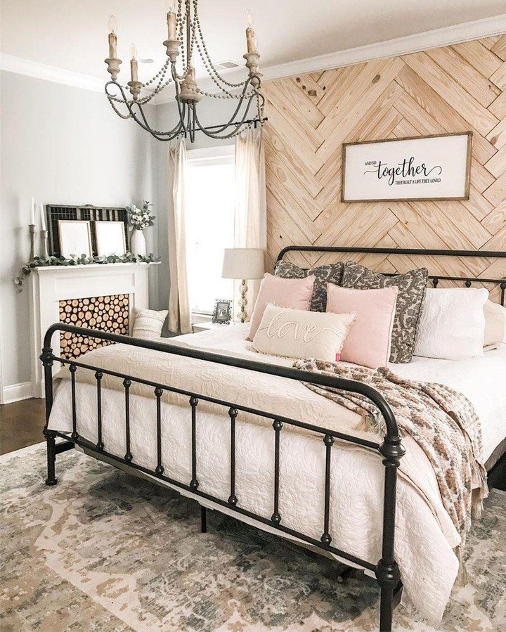 Rustic Earth Inspired Bedroom