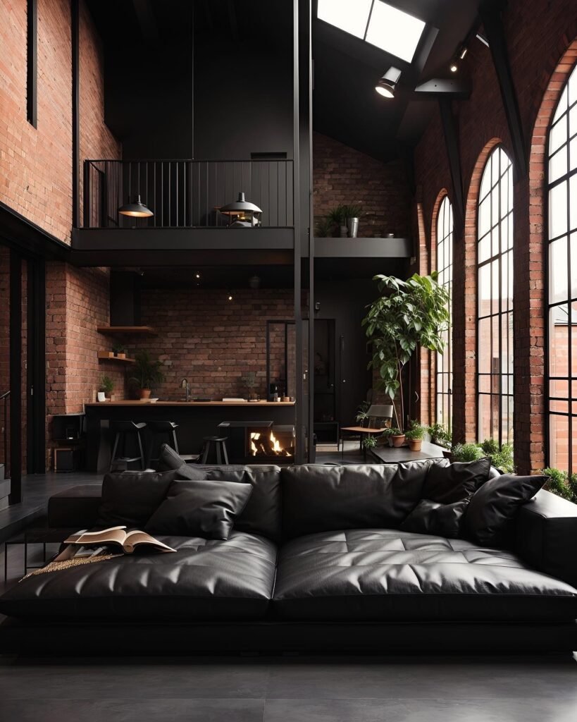 Brick Loft Apartment with Industrial Edge