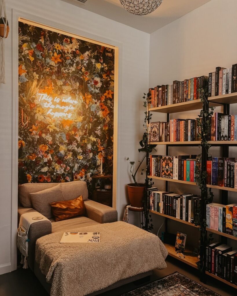 Library Bedroom Ideas: Enchanted Reading Corner