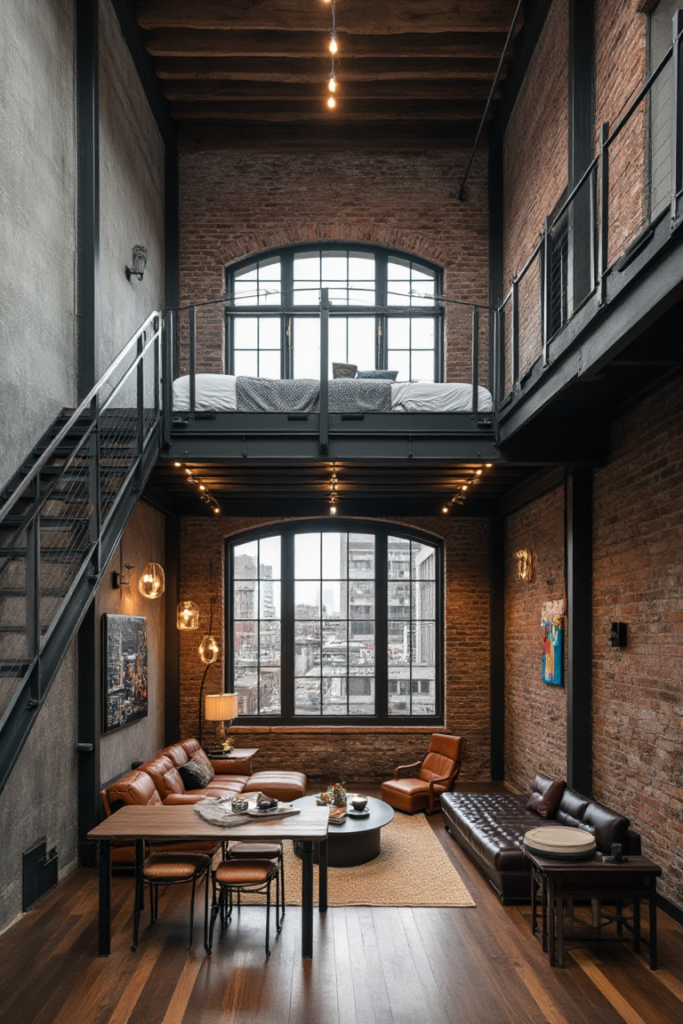 Cute Loft Apartment Aesthetic with Vintage Charm