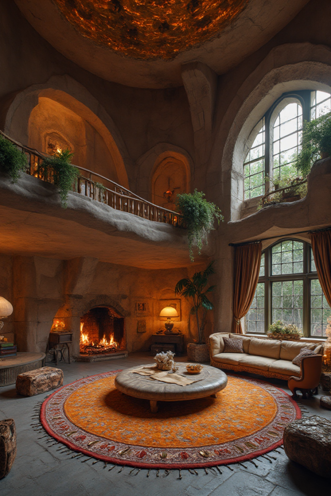 Earth Temple Living Space