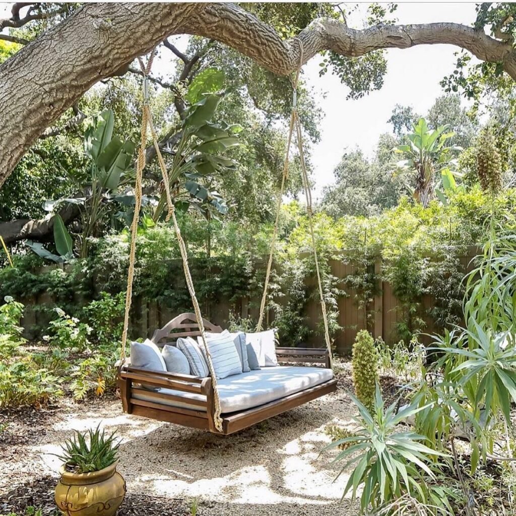 Natural Tree Swing Haven