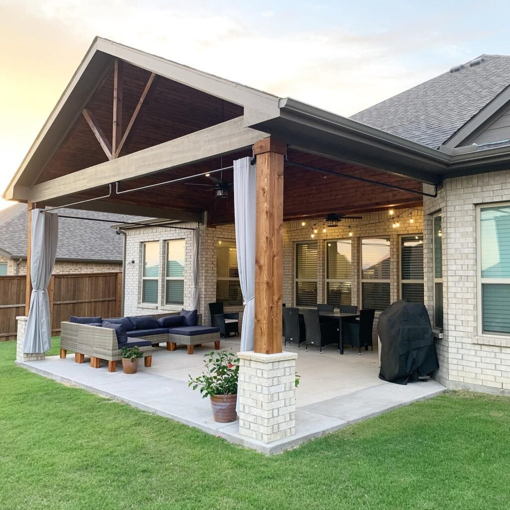 Farmhouse-Style Porch Addition