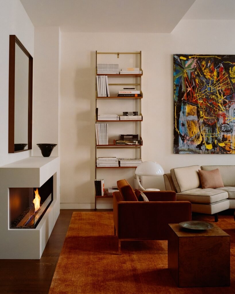 Modern Warmth with Architectural Focus