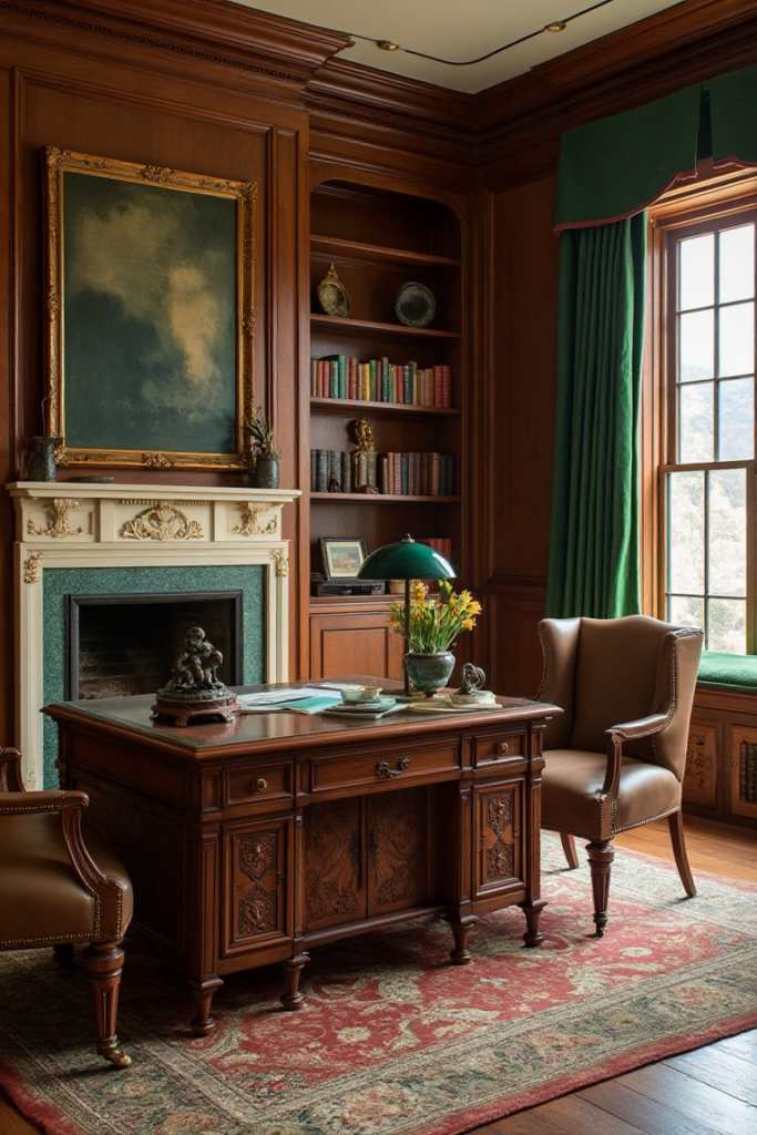 Old Money Decor: Classic Study