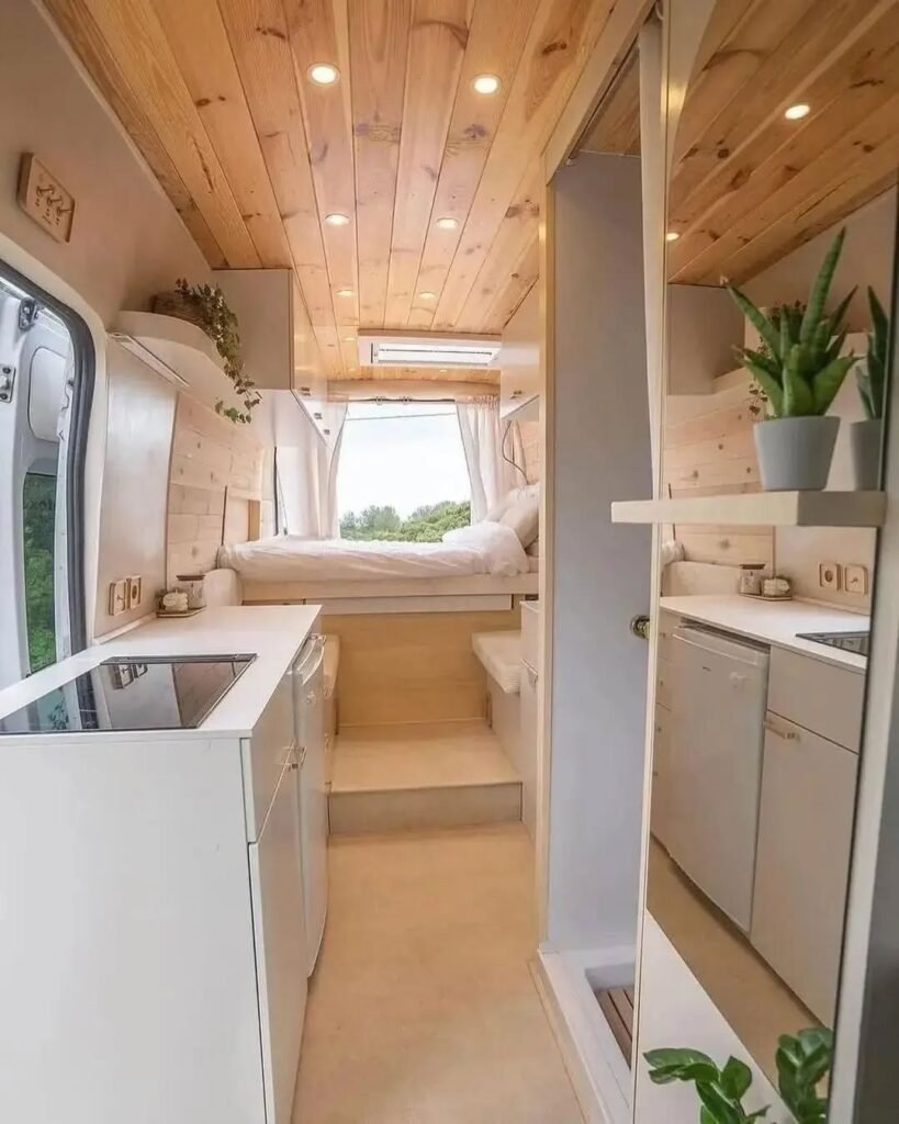 Nordic-Inspired Galley Layout