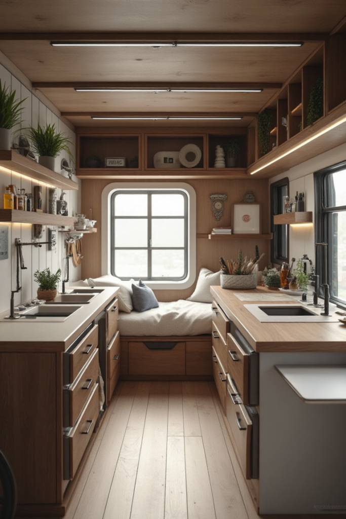 Gourmet Galley Kitchen