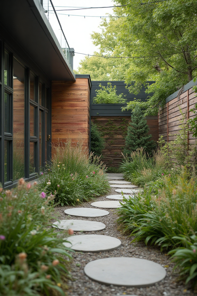 Modern Garden Pathway