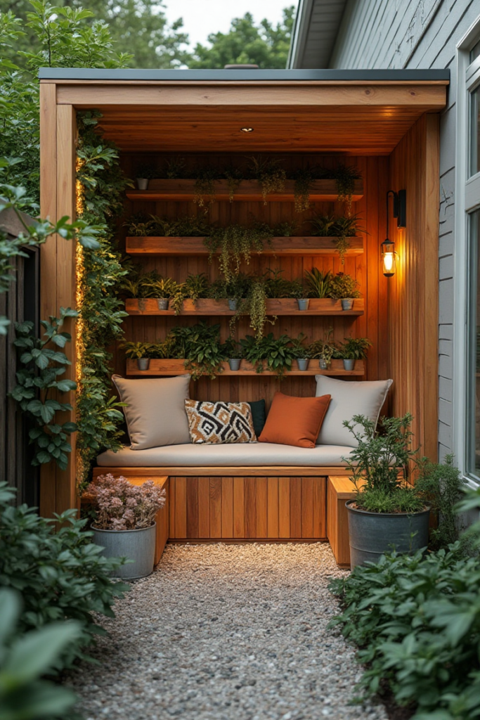 Vertical Garden Reading Nook